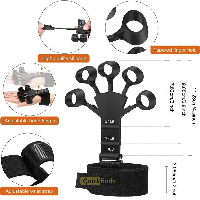 Silicone Finger Hand Grip Strengthener
