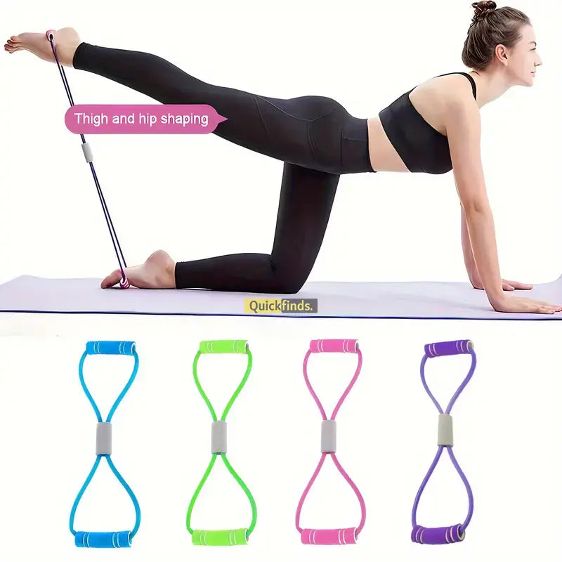 Fitness Yoga Resistance Band for Exercise and Fitness Training