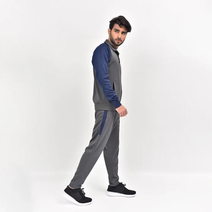 charcoal & navy RapidDry Tracksuit