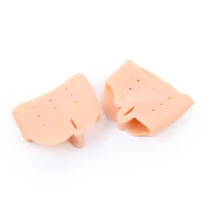 Silicone Foot Fingers Toe Separator Thumb Valgus Protector Guards Pads Socks Feet Care