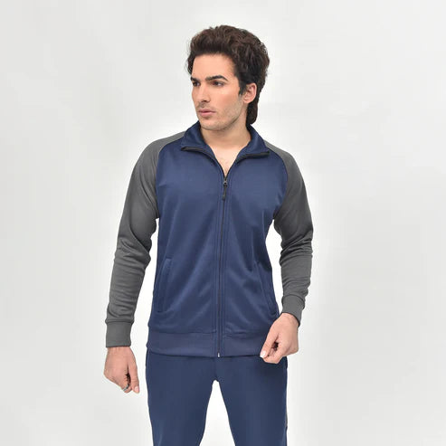 navy & grey RapidDry tracksuit