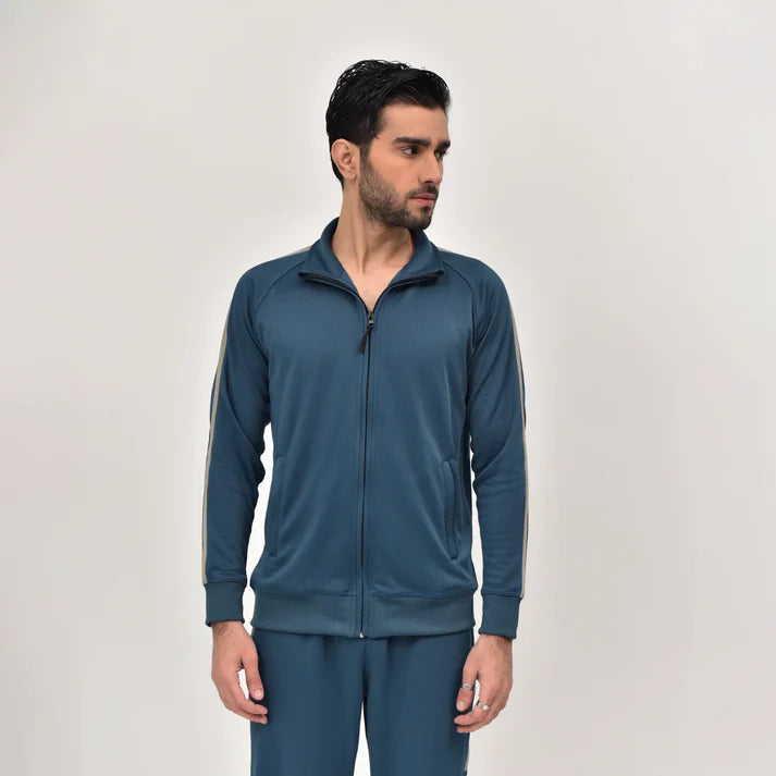 marine blue & beige RapidDry Tracksuit