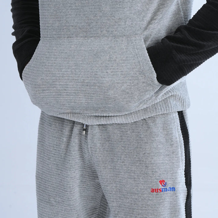 cool grey Street Fit winters tracksuit