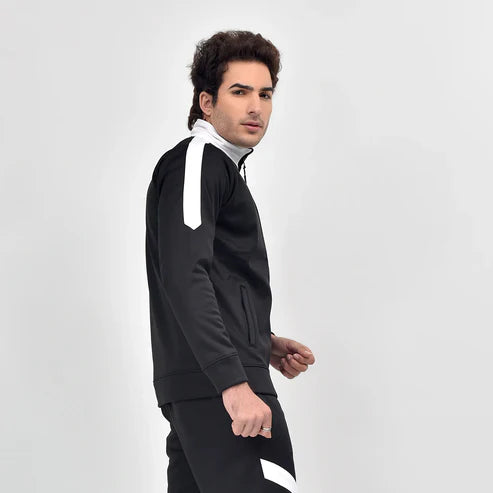black Cosmofleece Tracksuit