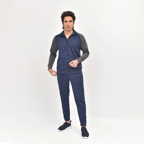 navy & grey RapidDry tracksuit