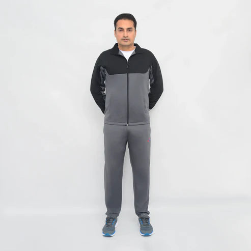 charcoal grey Regular Tracksuit