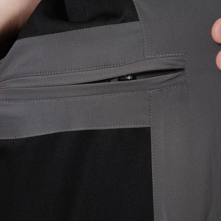 charcoal grey Athleisure Tracksuit