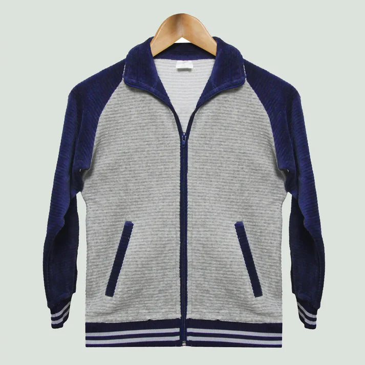cool grey & heather indigo  Fit