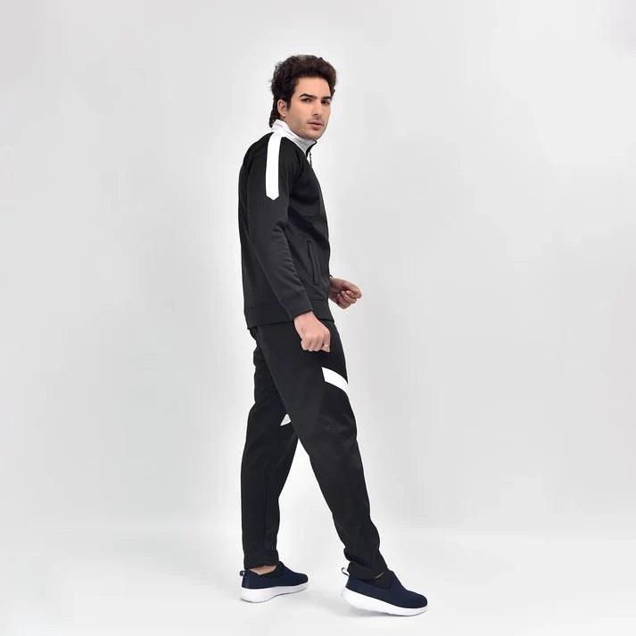 black Cosmofleece Tracksuit