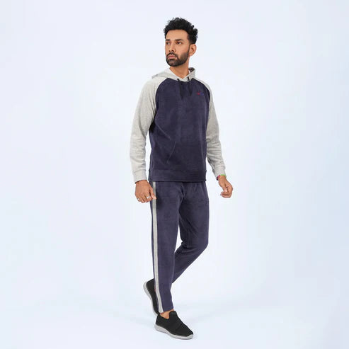 heather indigo Street Fit winters tracksuit