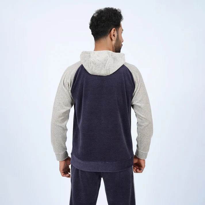 heather indigo Street Fit winters tracksuit