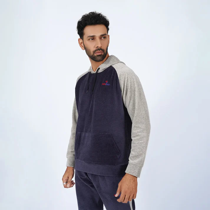 heather indigo Street Fit winters tracksuit