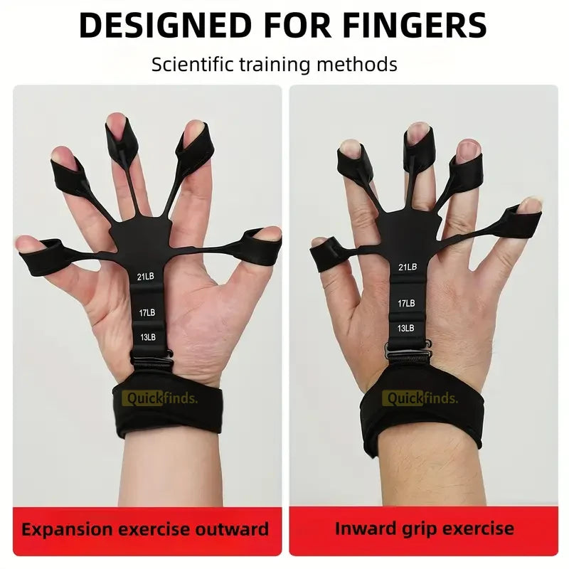 Silicone Finger Hand Grip Strengthener