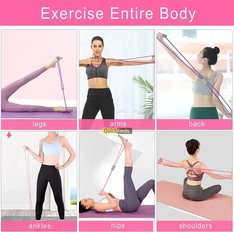 Fitness Yoga Resistance Band for Exercise and Fitness Training