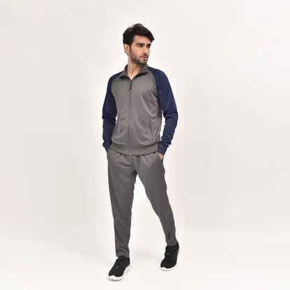 charcoal & navy RapidDry Tracksuit