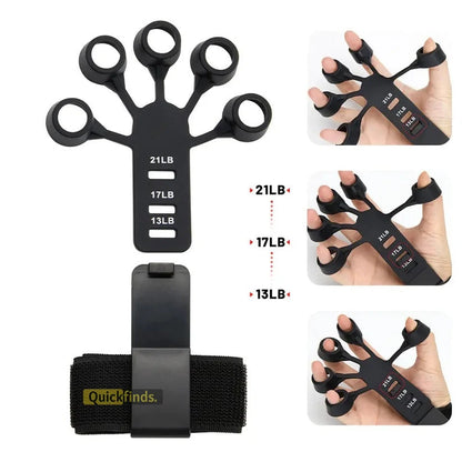 Silicone Finger Hand Grip Strengthener