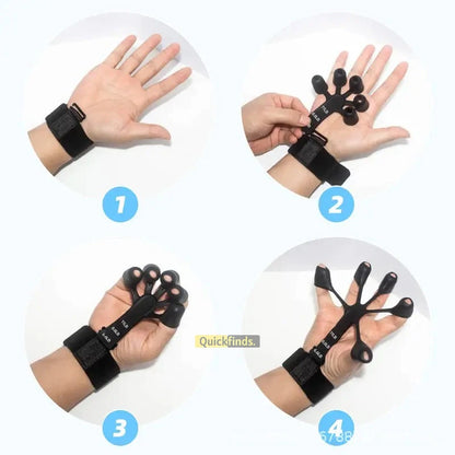 Silicone Finger Hand Grip Strengthener