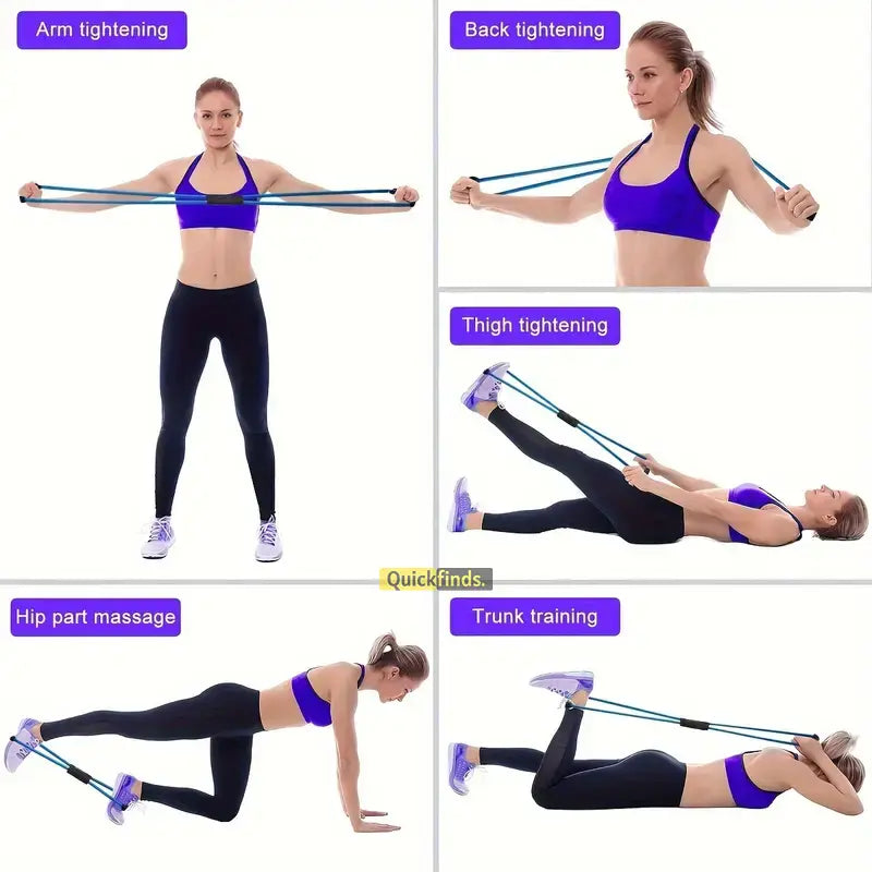 Fitness Yoga Resistance Band for Exercise and Fitness Training