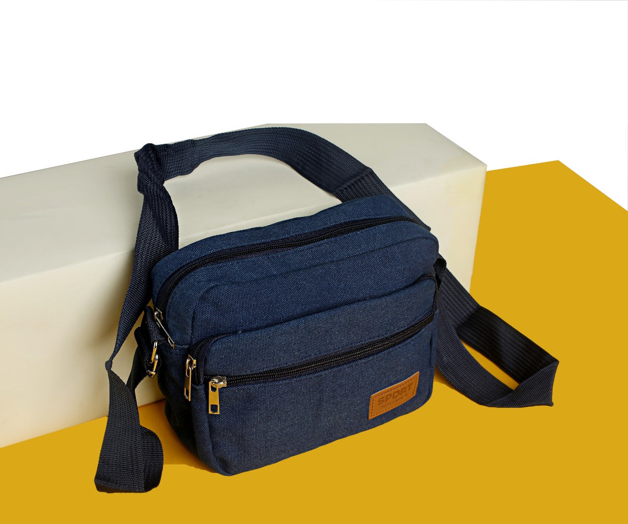 Denim Blue Unisex Crossbody Shoulder Bag Buy 1 Get 1 Free