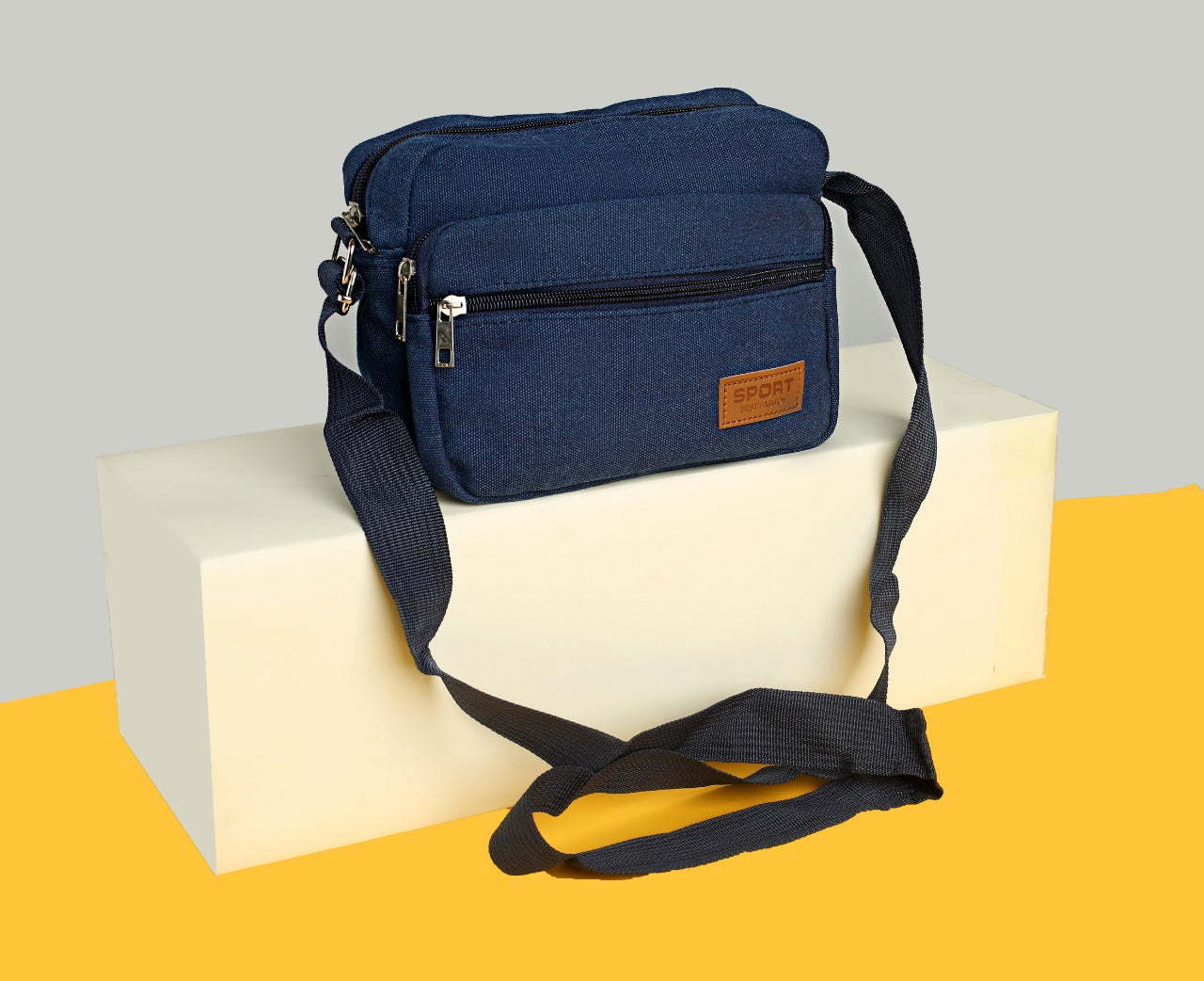 Denim Blue Unisex Crossbody Shoulder Bag Buy 1 Get 1 Free