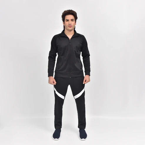 black Cosmofleece Tracksuit