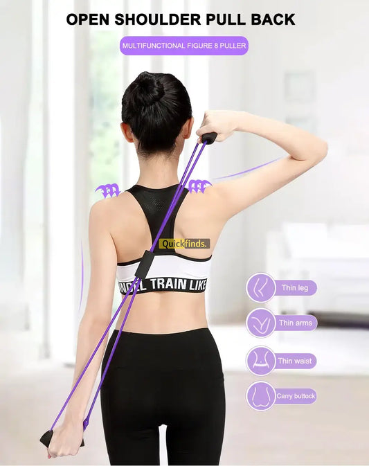 Fitness Yoga Resistance Band for Exercise and Fitness Training
