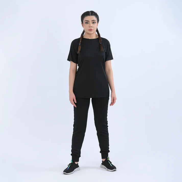 black JogZen t shirt