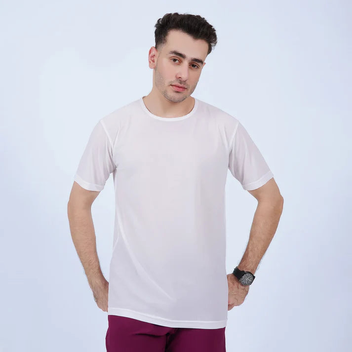 white EasyBreathe tee