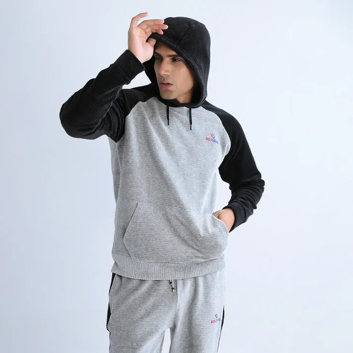 cool grey Street Fit winters tracksuit