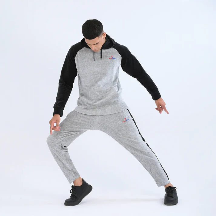 cool grey Street Fit winters tracksuit