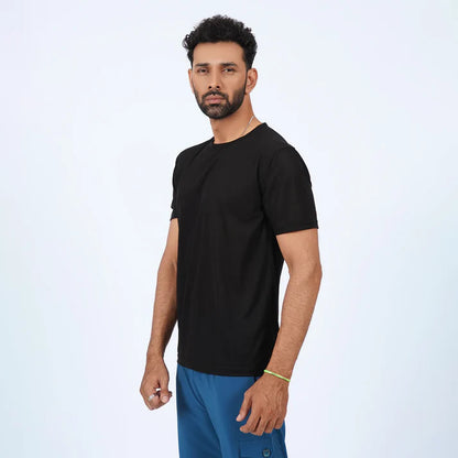 black EasyBreathe tee