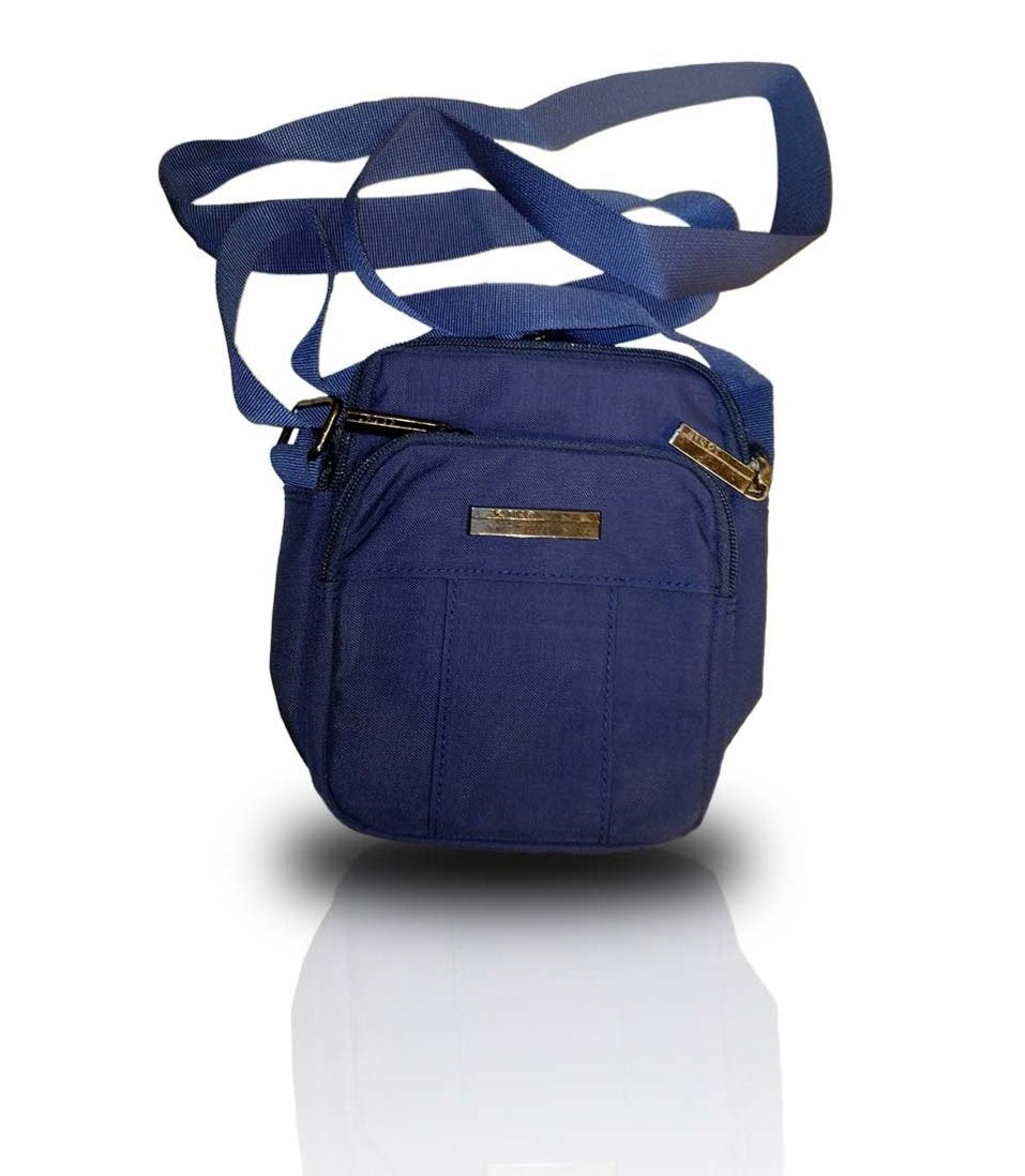 Blue Unisex Crossbody Shoulder Bag