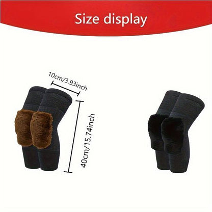 2 pcs Winter Knee pad Warmers for Men and Women