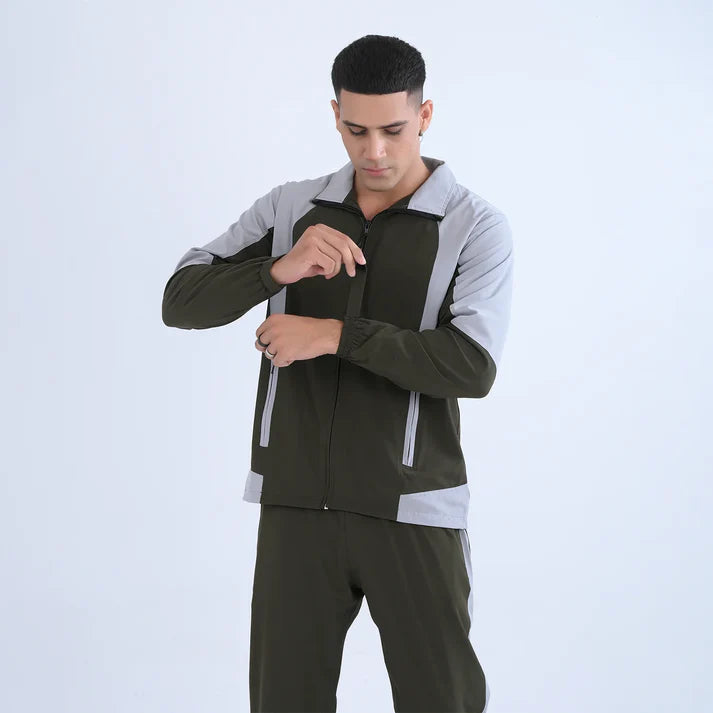 olive Athleisure Tracksuit