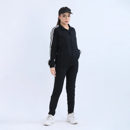 black FLEXSTRIDE tracksuit