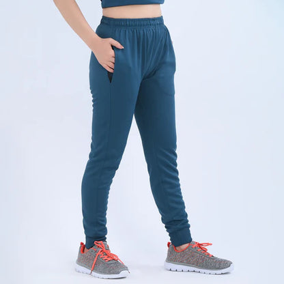 marine blue JogZen bottoms