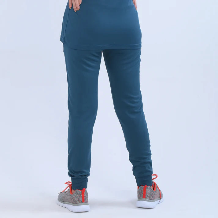 marine blue JogZen bottoms