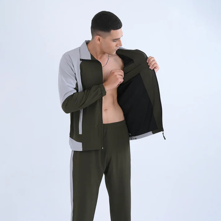 olive Athleisure Tracksuit