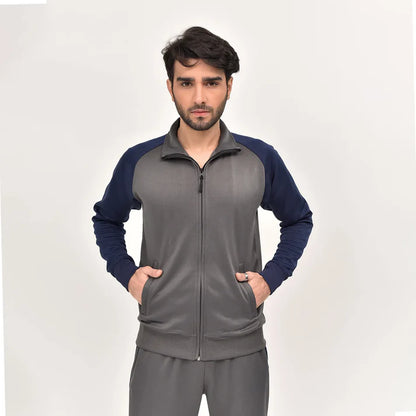 charcoal & navy RapidDry Tracksuit