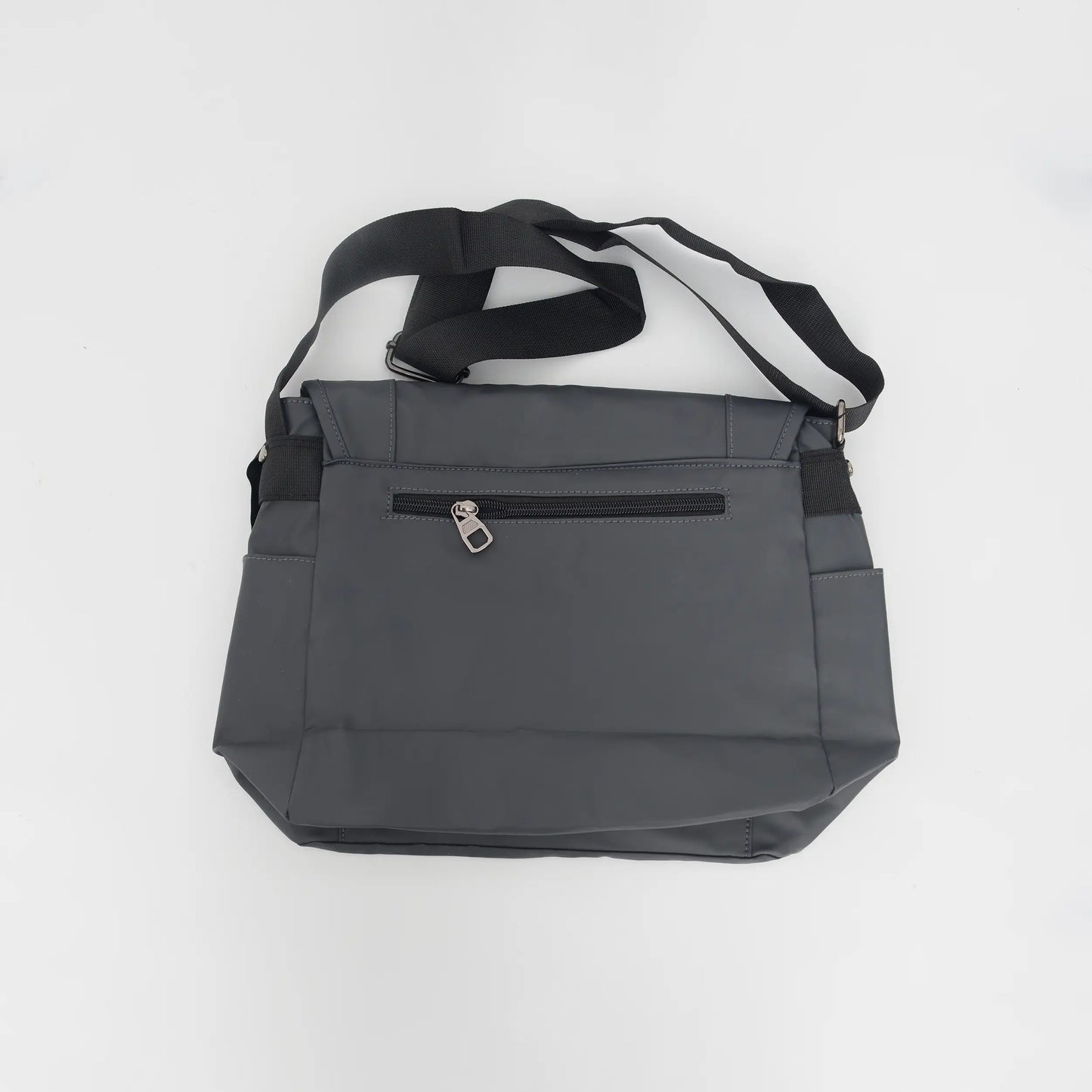 Grey Messenger Bag