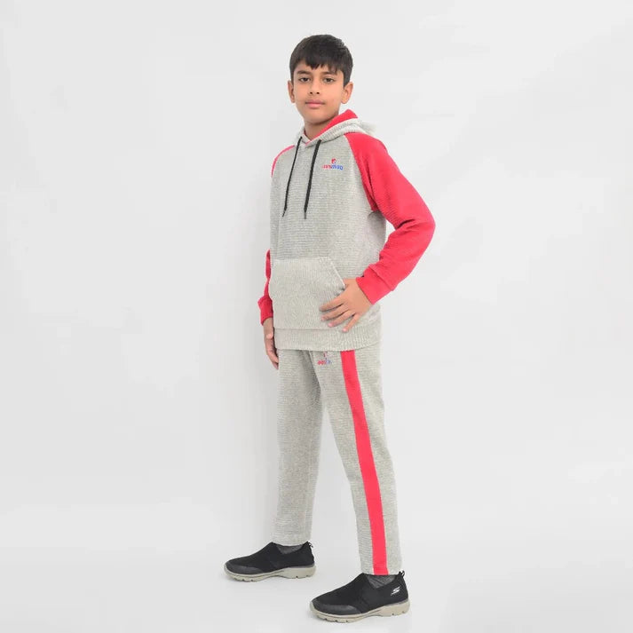cool grey & Fuchsia Tracksuit
