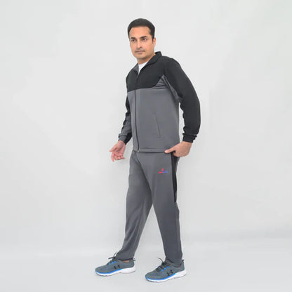 charcoal grey Regular Tracksuit