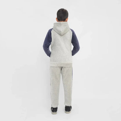 Cool Grey & heather indigo Tracksuit