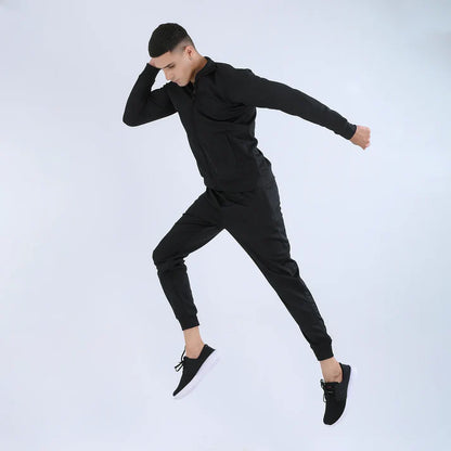 black VersaFit Tracksuit