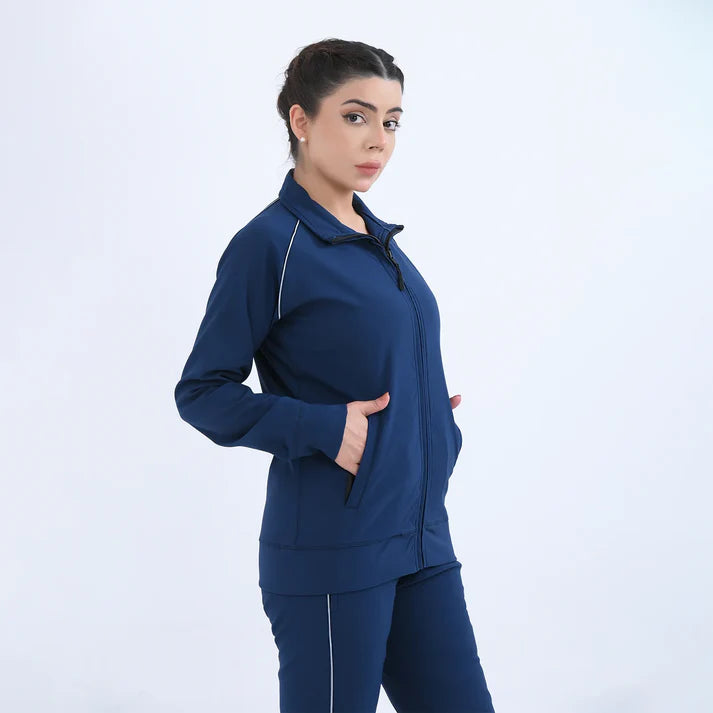 prussian blue HydroFit Tracksuit