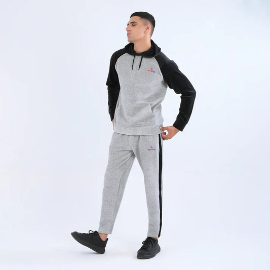 cool grey Street Fit winters tracksuit