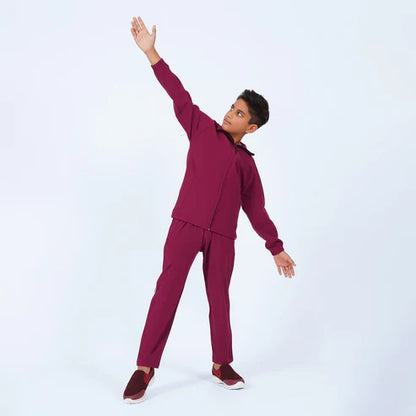 burgundy Junior  Fit