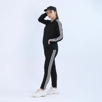 black FLEXSTRIDE tracksuit