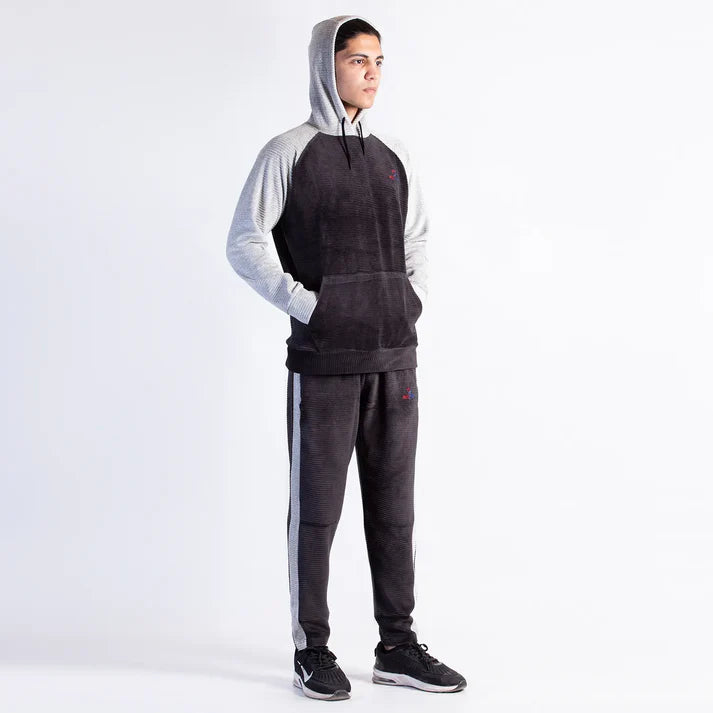 black Street Fit winters Tracksuit