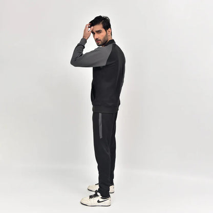black & grey RapidDry tracksuit